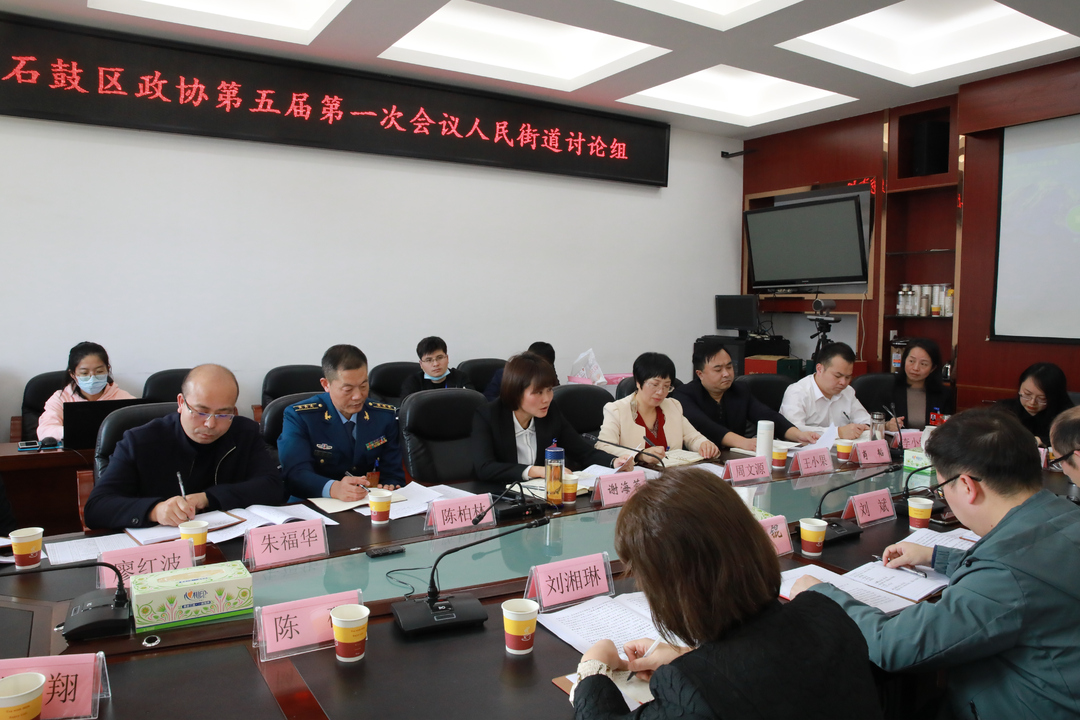 谢海蓉参加人民街道政协联组讨论：凝聚最为广泛的思想共识、磅礴的社会力量、丰富的政协智库