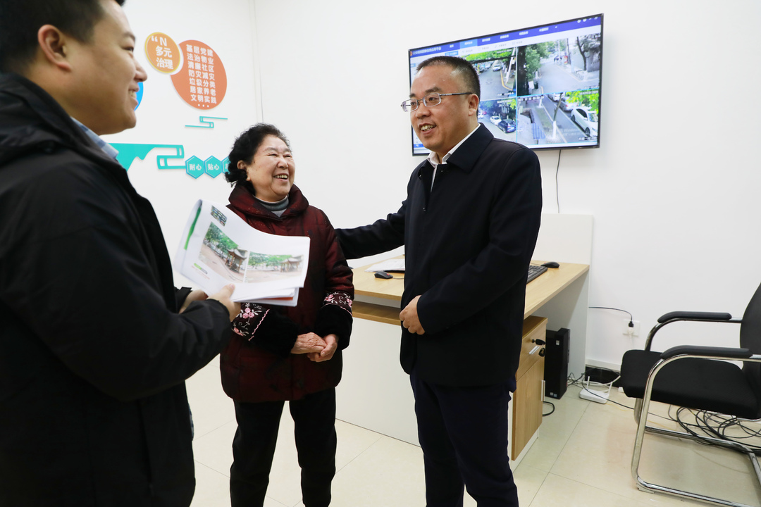 坚定不移走群众路线，颜和平就城乡治理标准化工作再调研