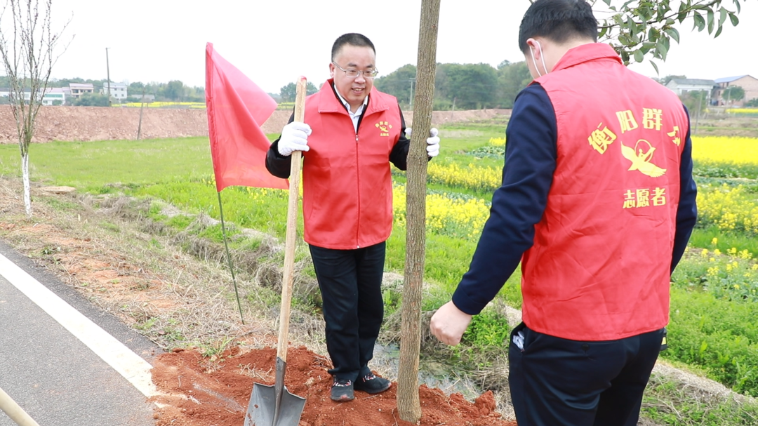 通道添新绿！石鼓区举行2022年通道绿化启动仪式暨义务植树造林活动