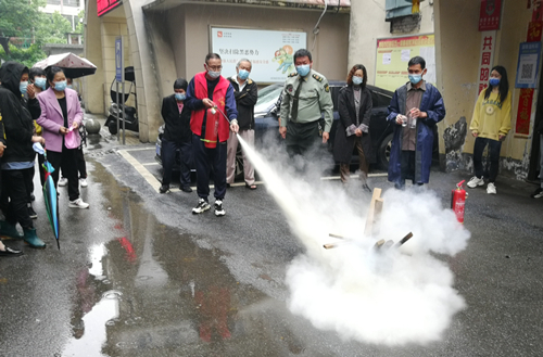 区人防办开展“5·12防灾减灾日”活动