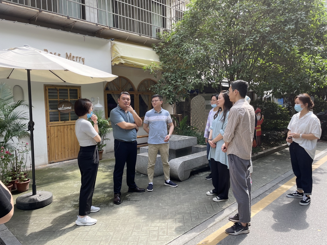 市标准化办调研石鼓区城乡治理标准化工作