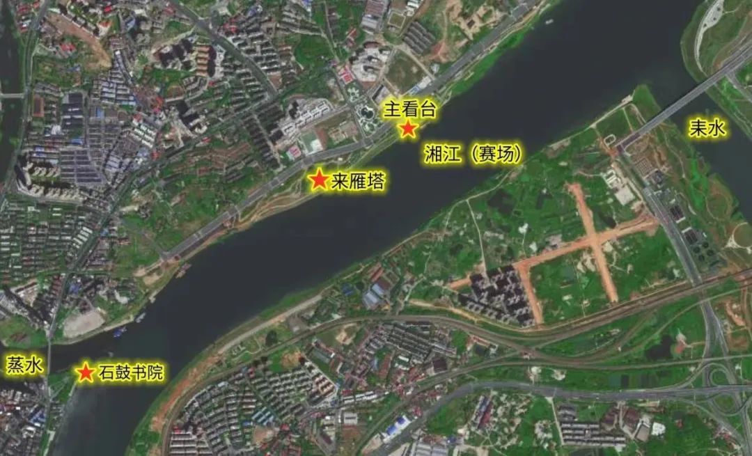 龙舟竞渡赛期间，该路段交通管制→