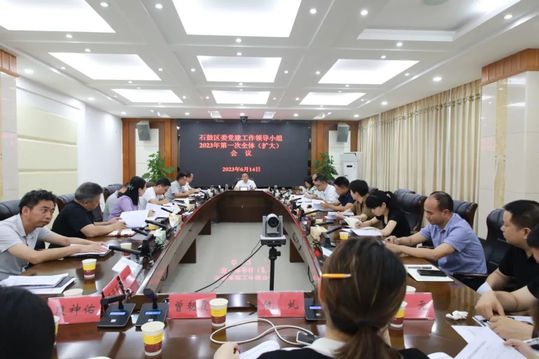 颜和平主持召开区委党建工作领导小组全体（扩大）会议