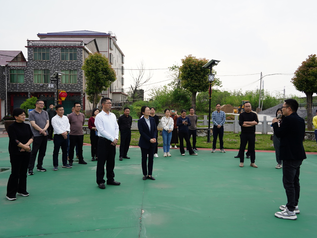 韶关市曲江区调研石鼓区农村人居环境整治、村庄清洁行动工作