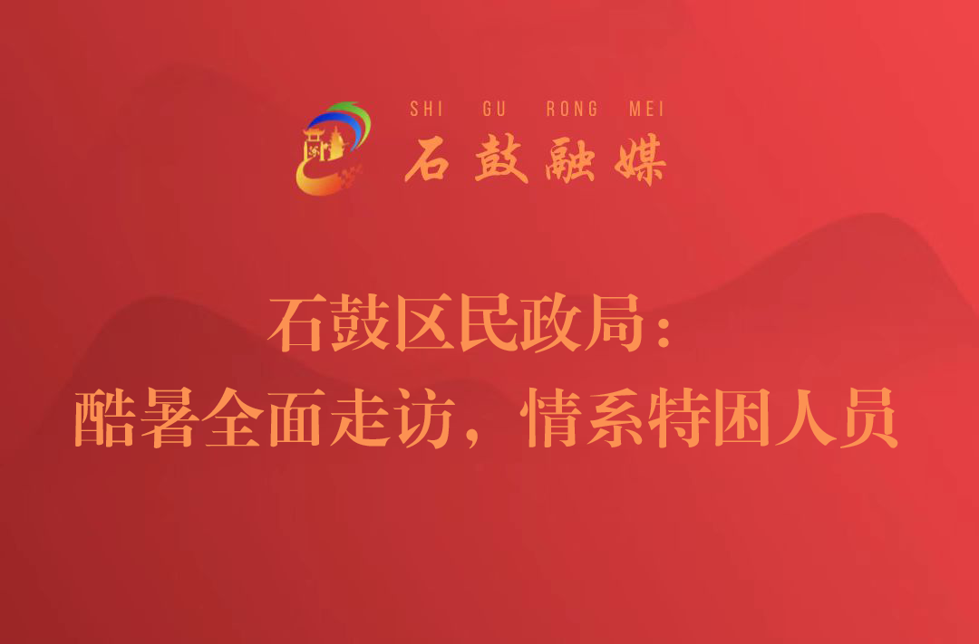 石鼓区民政局：酷暑全面走访，情系特困人员