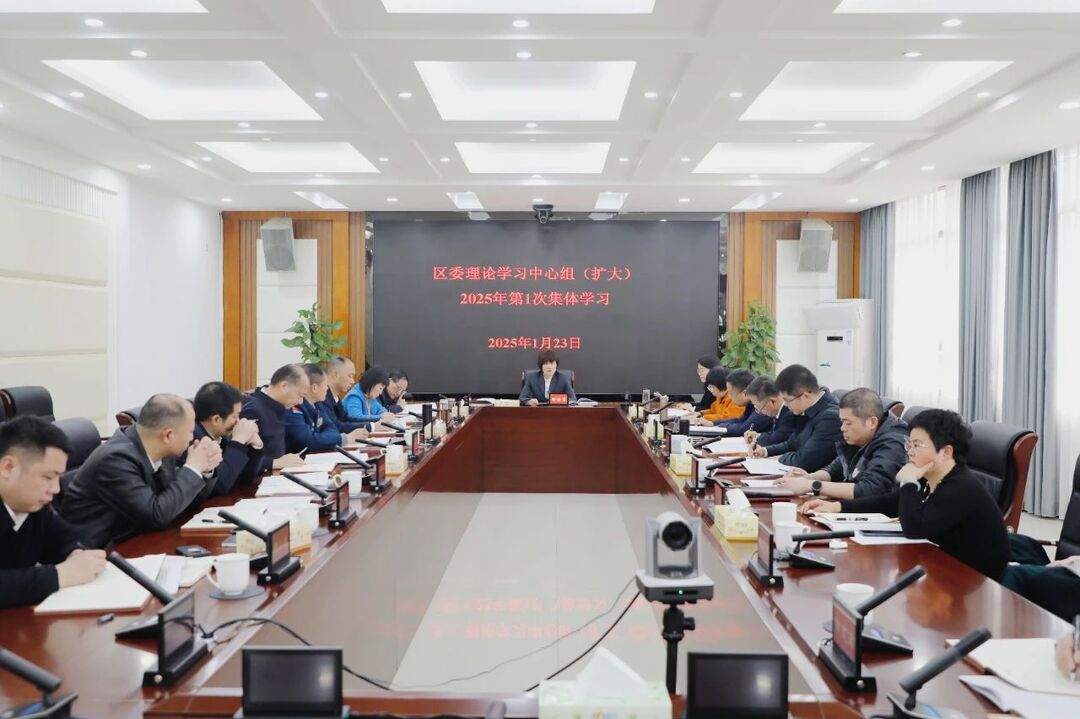 石鼓区委理论学习中心组（扩大）2025年第1次集体学习暨区委常委班子2024年度民主生活会会前学习研讨举行