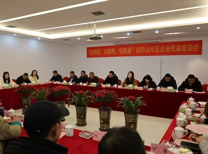 “五区一园一线”建设正当时｜区领导走访调研虎形山绿色发展示范区企业