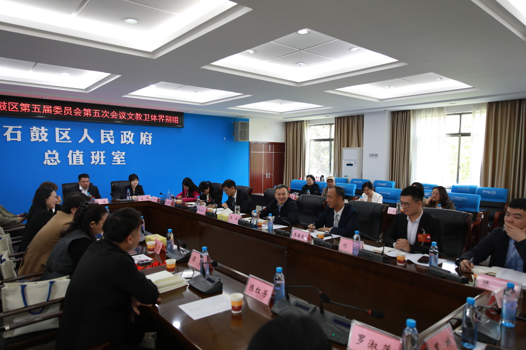 赵波参加区政协五届五次会议联组讨论