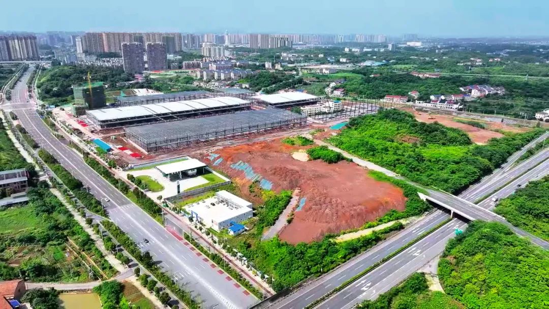 北向看衡阳④｜湖南高速衡阳物流港主体雏形初现，2026年将全面运营