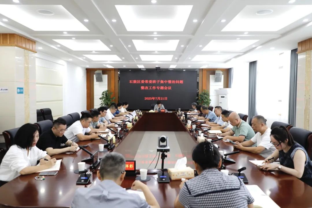 石鼓区召开区委常委班子集中整治问题整改工作专题会议