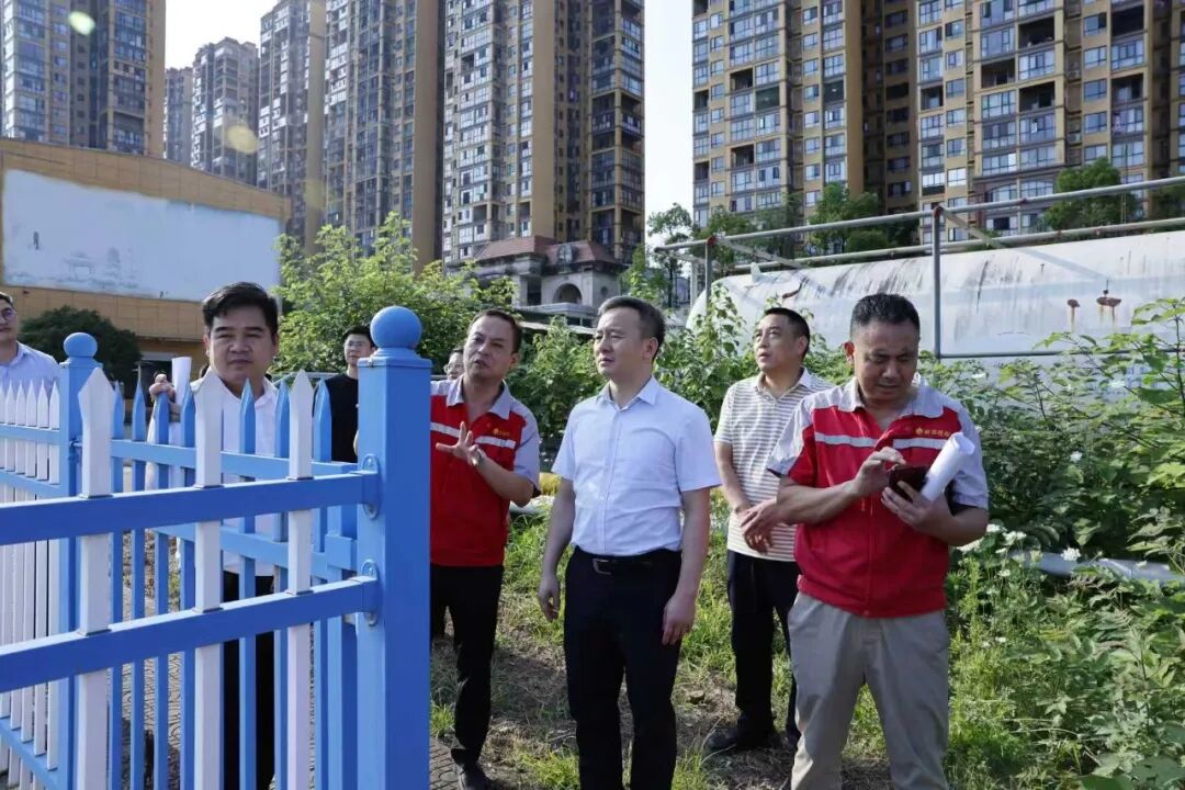 赵波现场调度生态环境保护工作