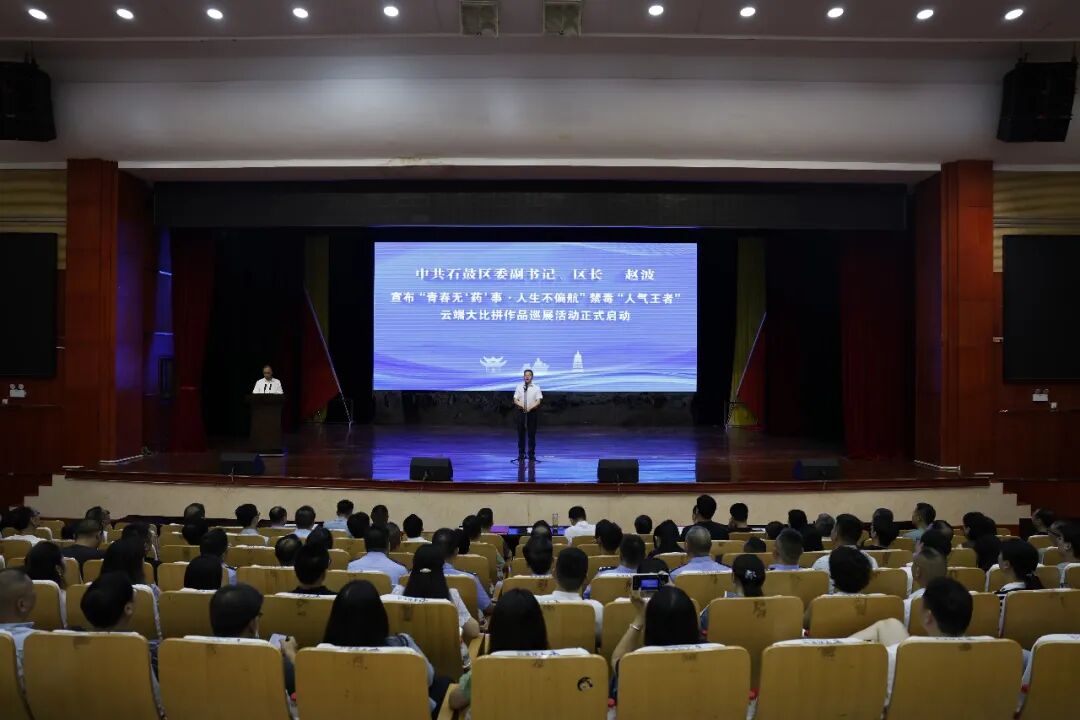 青春无“药”事，人生不偏航！石鼓区禁毒“人气王者”云端大比拼作品巡展启动
