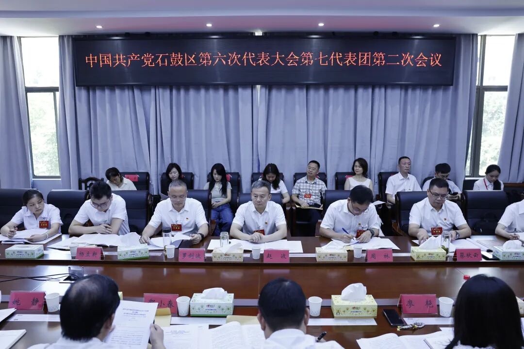赵波参加区第六次党代会代表团讨论