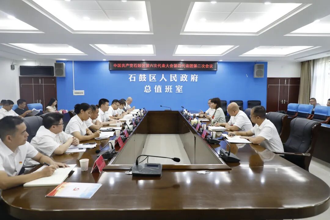 谢海蓉参加区第六次党代会代表团讨论