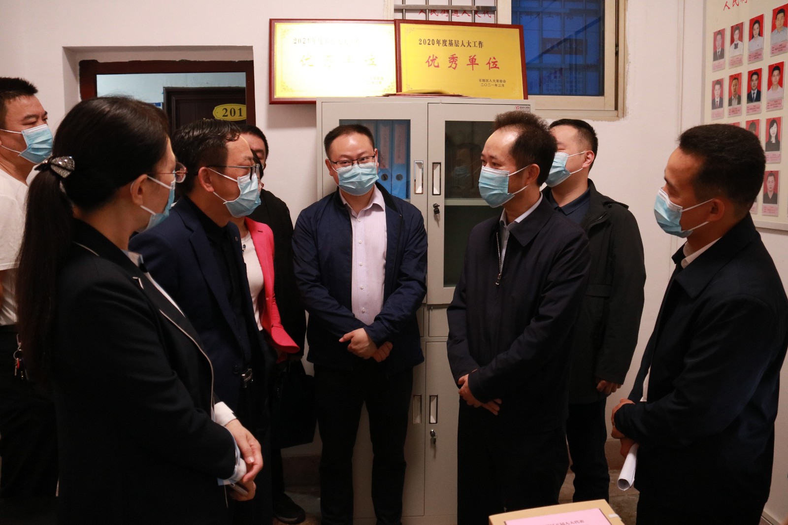 市人大调研石鼓区人大代表工作开展情况