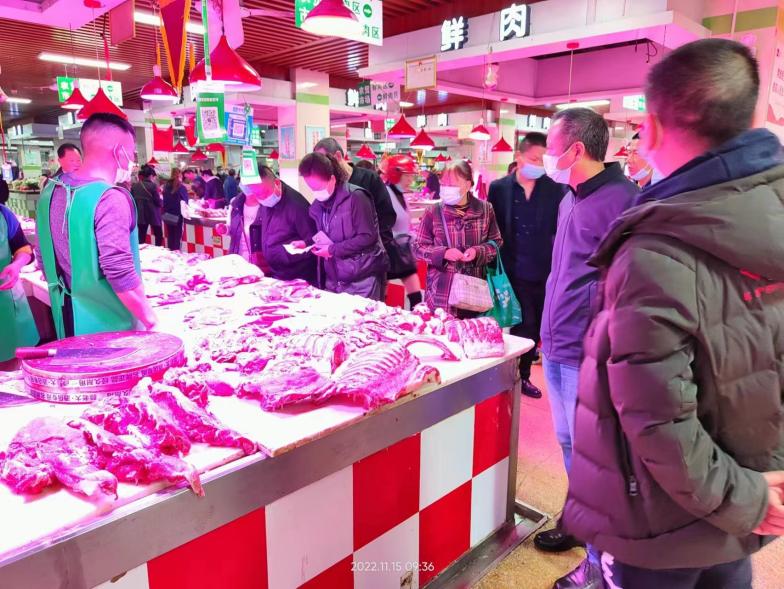 石鼓区市场监督管理局开展白板肉专项整治行动