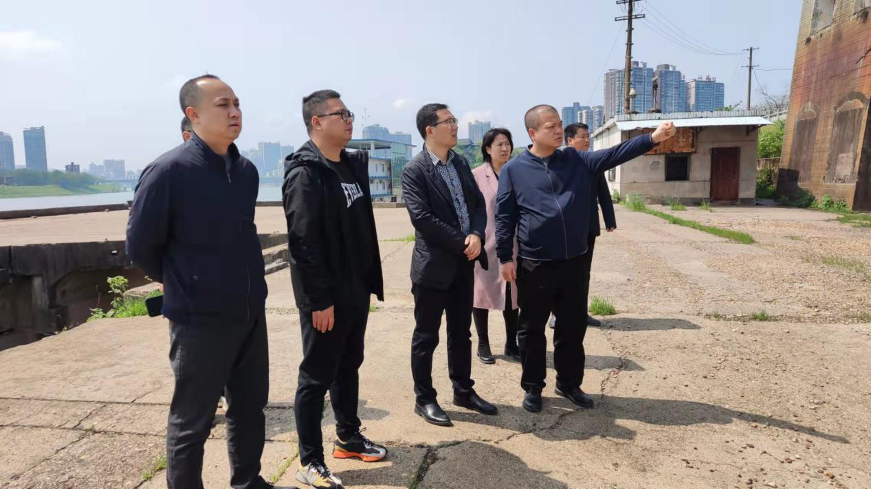 石鼓区防汛督导组赴五一街道督导防汛工作