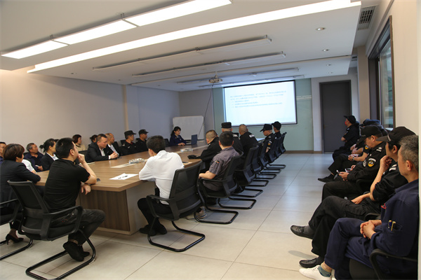 石鼓区消防救援大队深入辖区物业服务企业开展消防安全培训