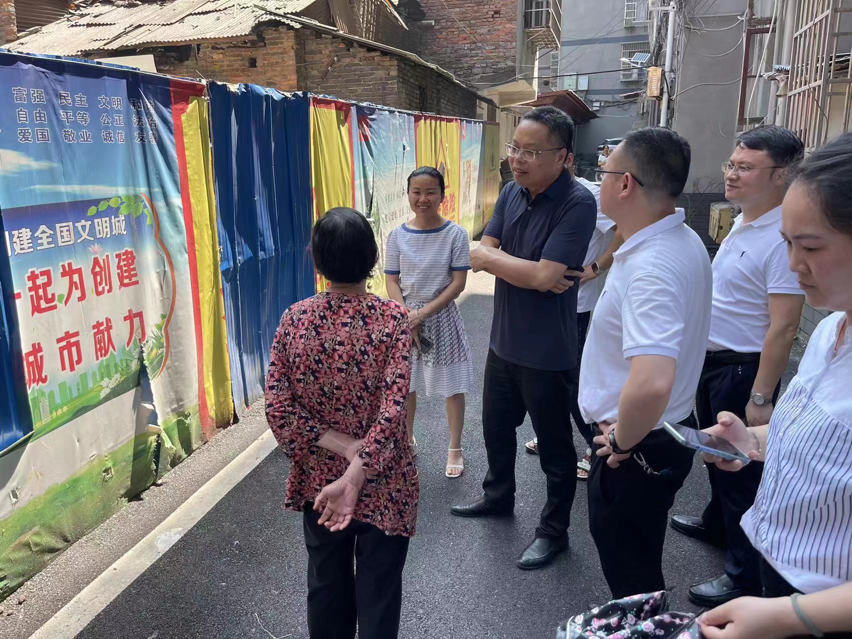 石鼓区全面织密“安全网” 加强城市既有建筑安全管理