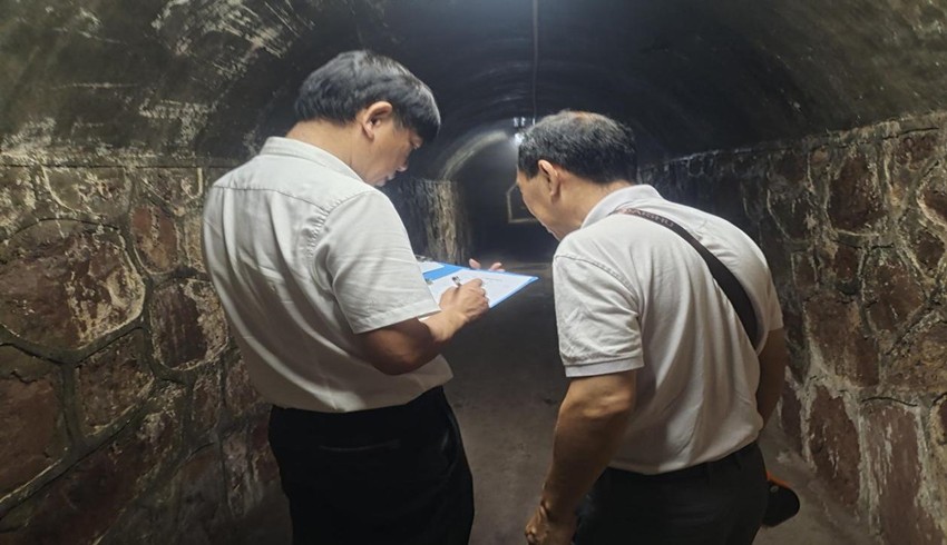 石鼓区国动办开展人防工程防洪防汛安全大检查