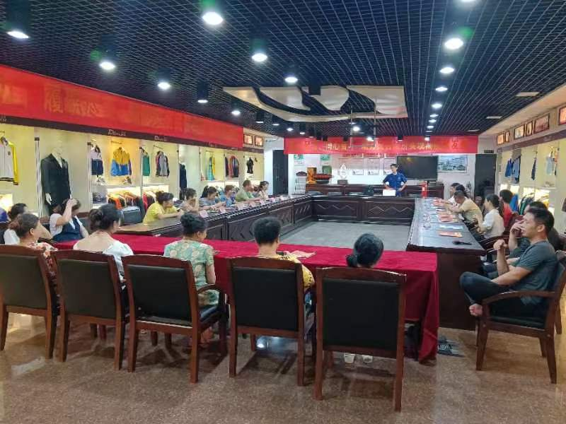合江套社区消防安全培训进企业