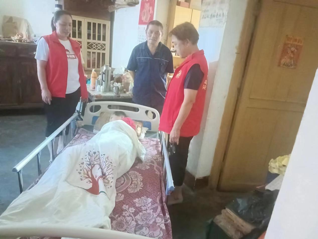合江街道江雁社区开展关爱残疾人志愿服务活动
