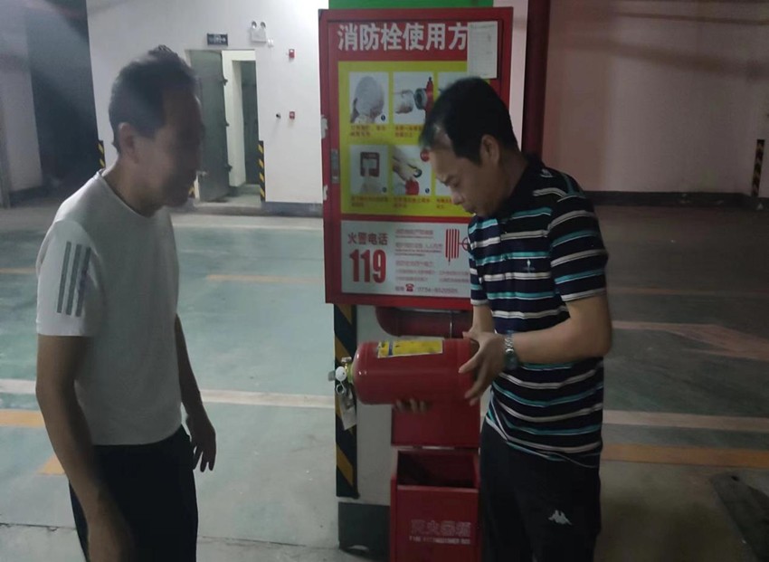 石鼓区国动办开展人防工程安全大排查