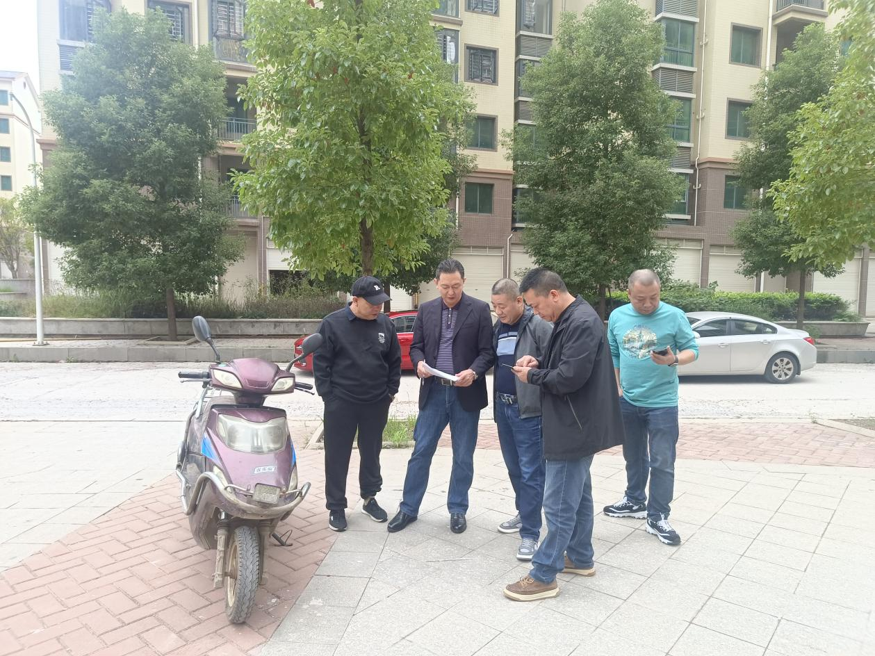 合江街道：江霞村联合石鼓区检察院开展平安建设宣传活动