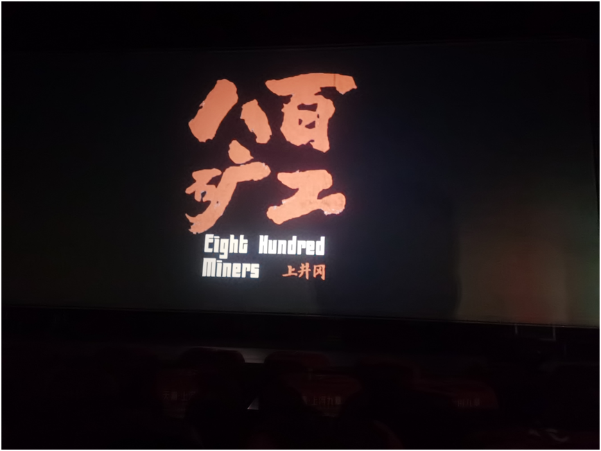石鼓区退役军人事务局组织观影《八百矿工上井冈》