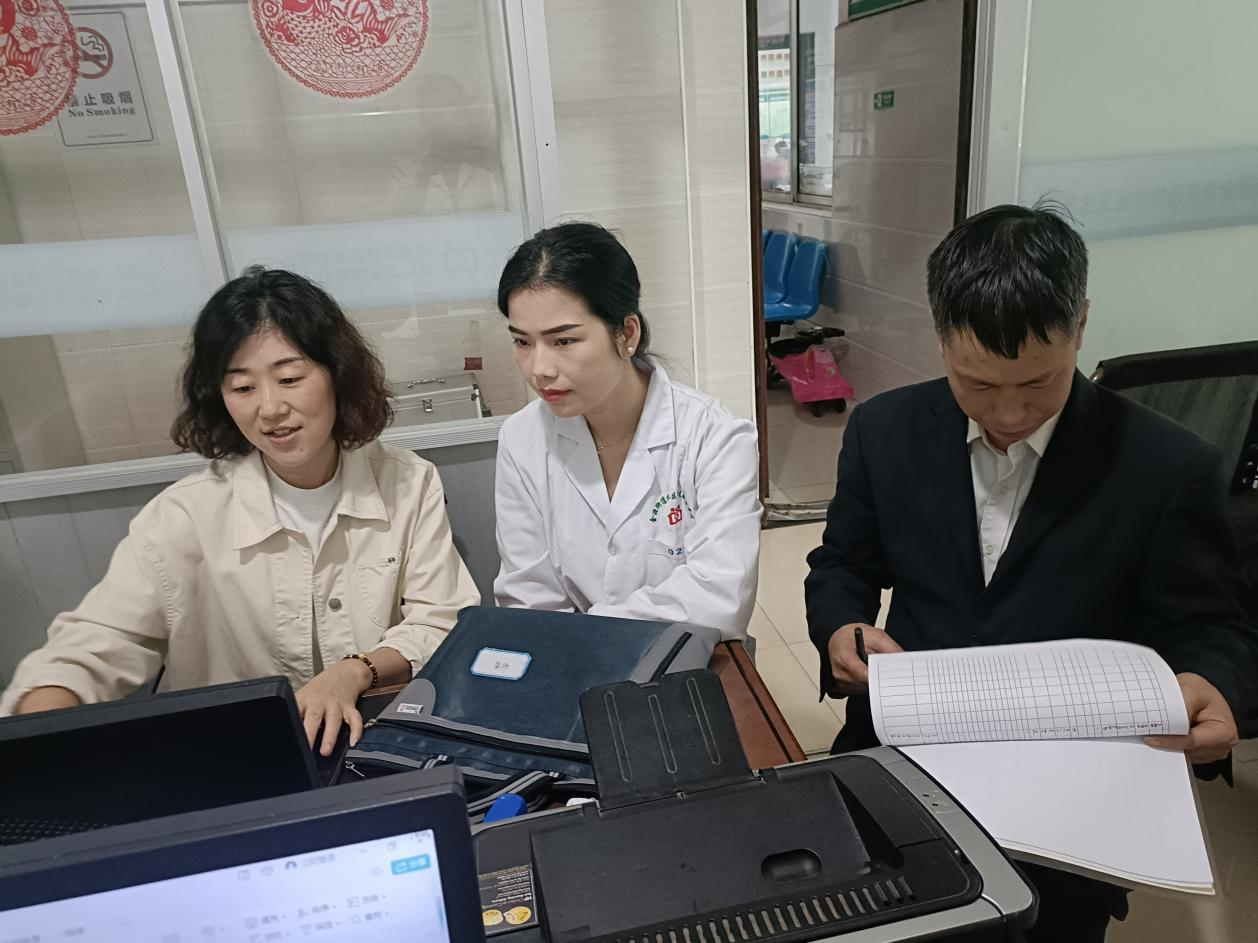 石鼓区妇幼开展三季度妇幼健康服务工作督导