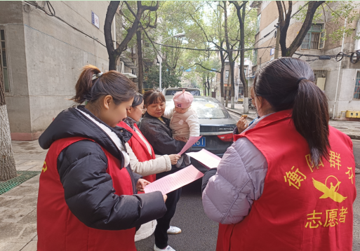 五一街道：草桥社区党总支开展“弘扬宪法精神，增强法治观念”宣传活动