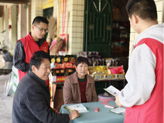 黄沙湾街道：朝阳村新时代文明实践站开展节约用水志愿服务活动