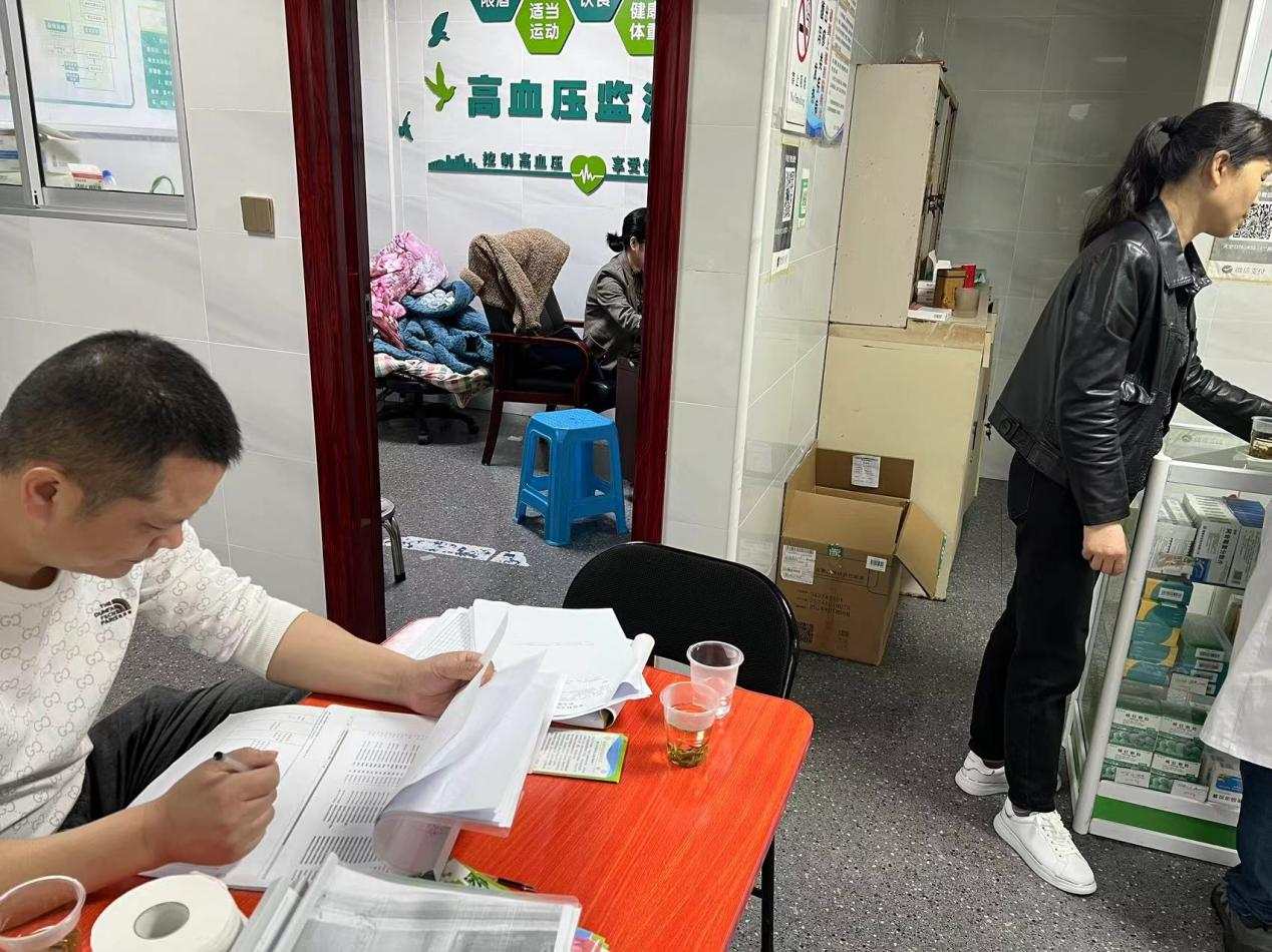 角山镇卫生院开展一季度公共卫生绩效考核工作