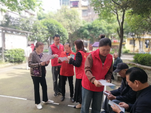 五一街道草桥社区：反邪宣传进社区 同心聚力筑平安