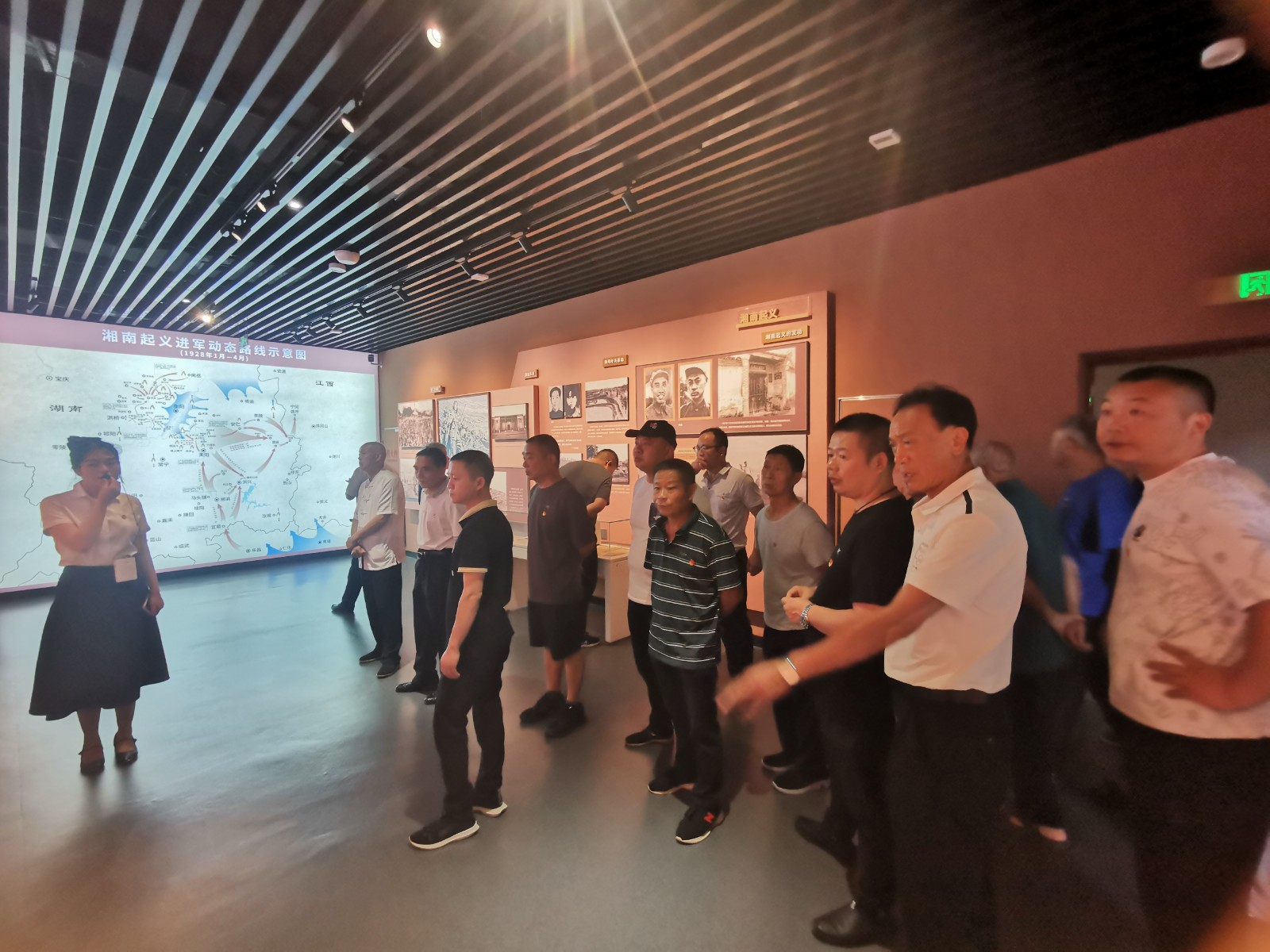 合江街道五一村参观衡阳党史纪念馆，追寻共产党人“印记”