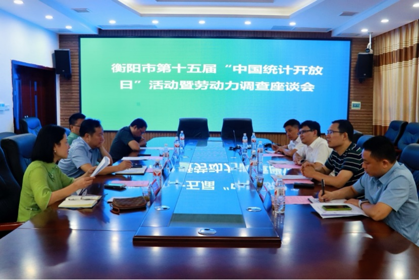 国家统计局衡阳调查队与石鼓区统计局共同举办第十五届“中国统计开放日”宣传活动