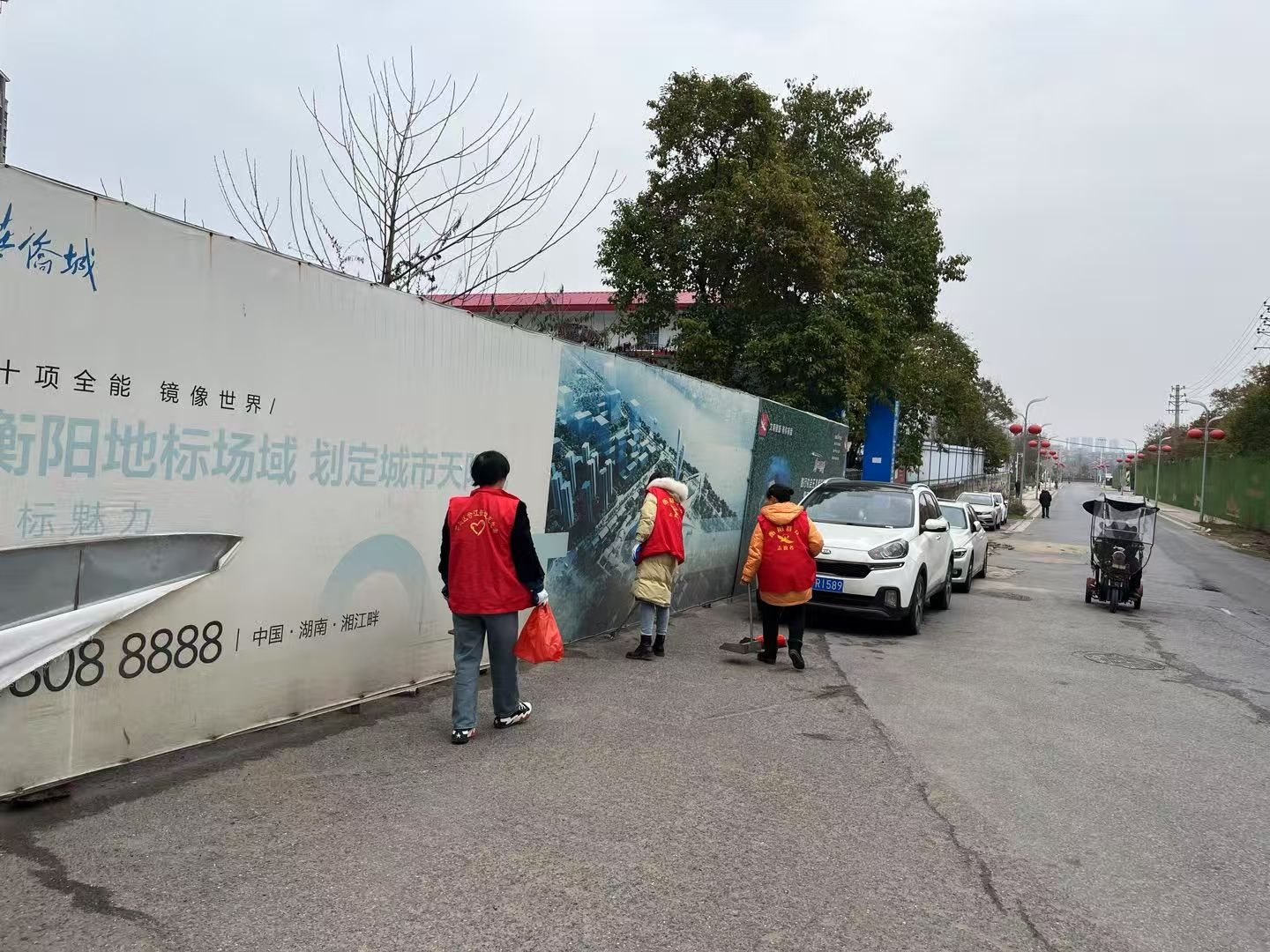 合江街道：合江套社区开展两节前爱国卫生大整治运动，营造文明健康社区环境