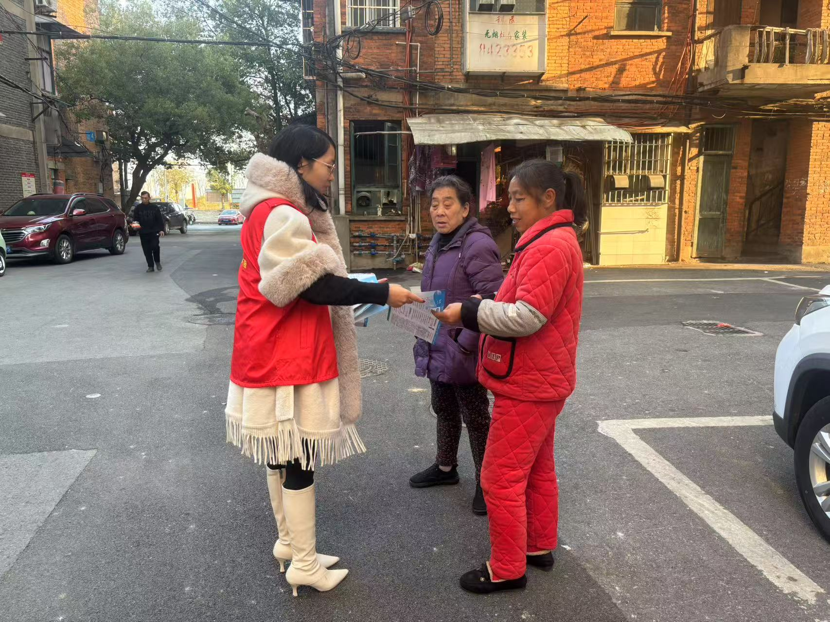 合江街道：合江套社区开展“防毒拒毒迎新春 平安快乐过大年”禁毒宣传活动