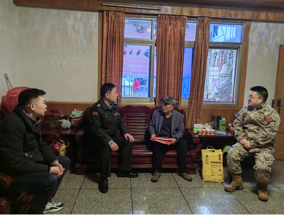 合江街道合江套社区：情暖老兵心，共筑双拥情