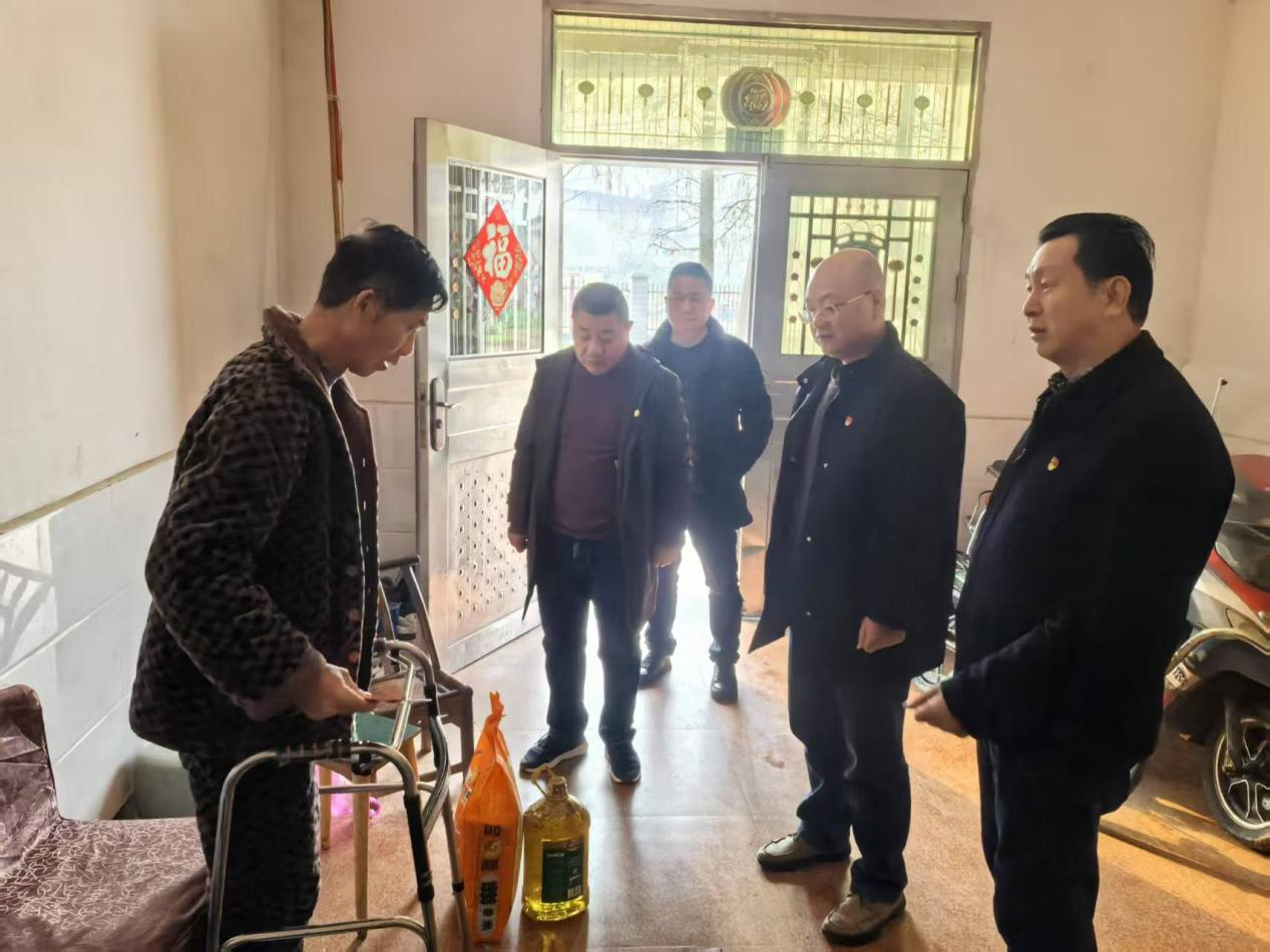 合江街道江霞村：民族团结一家亲，岁寒慰问暖人心