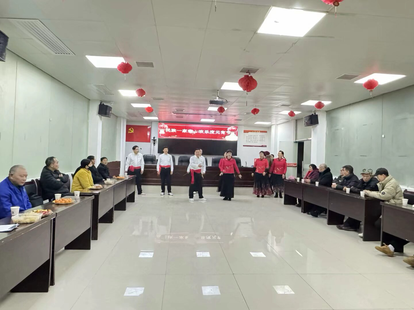 人民街道：湘北社区开展“民族团结一家亲，共做元宵暖人心”主题活动