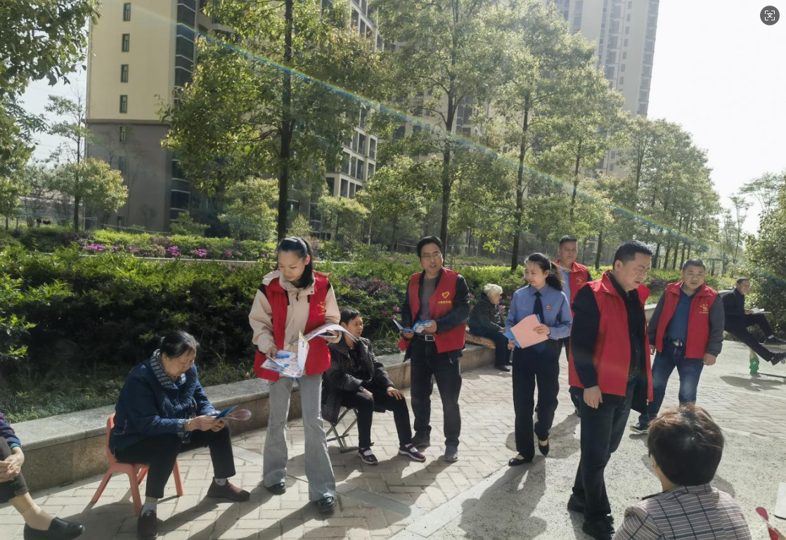 合江街道：江霞村联合石鼓区检察院开展“全民国家安全教育日”系列宣传活动
