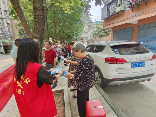 五一街道：杨家坪社区开展禁毒宣传，筑牢居民防毒安全网