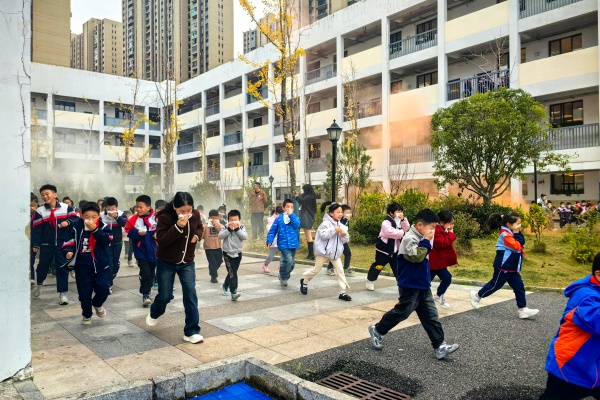 石鼓：消防安全“进校园”活动，助力119消防宣传月