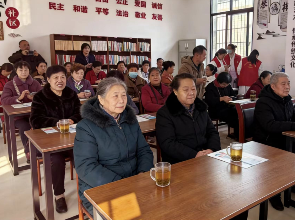 五一街道望城路社区：一杯暖茶润民心 理论宣讲促治理